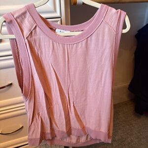 Fate jogger set pink S cargo pants high low top